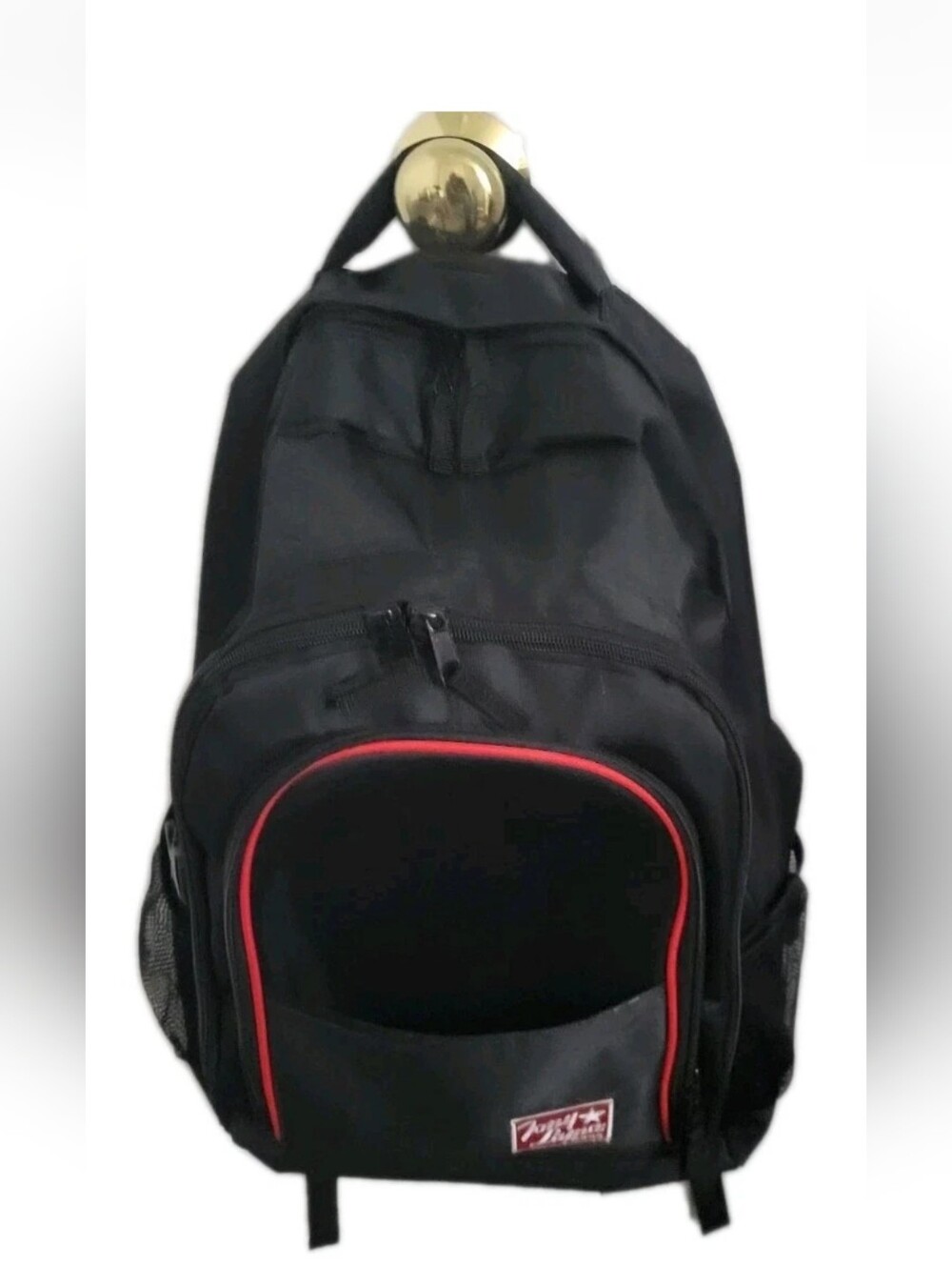 Tony Lama Boots Backpack Black Red Travel Luggage Carry-On Bag